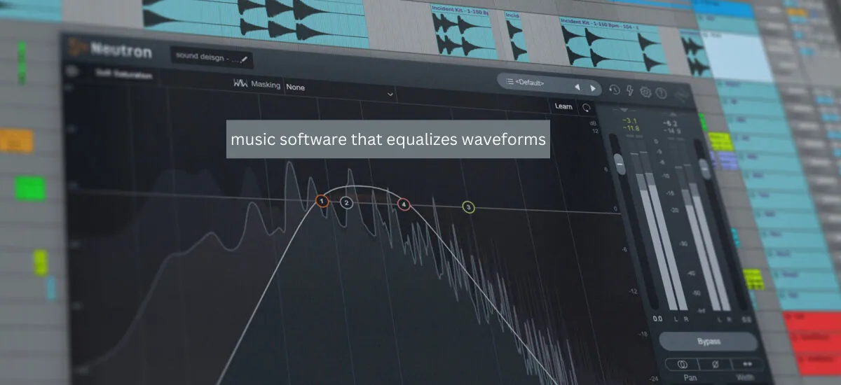 music software that equalizes waveforms